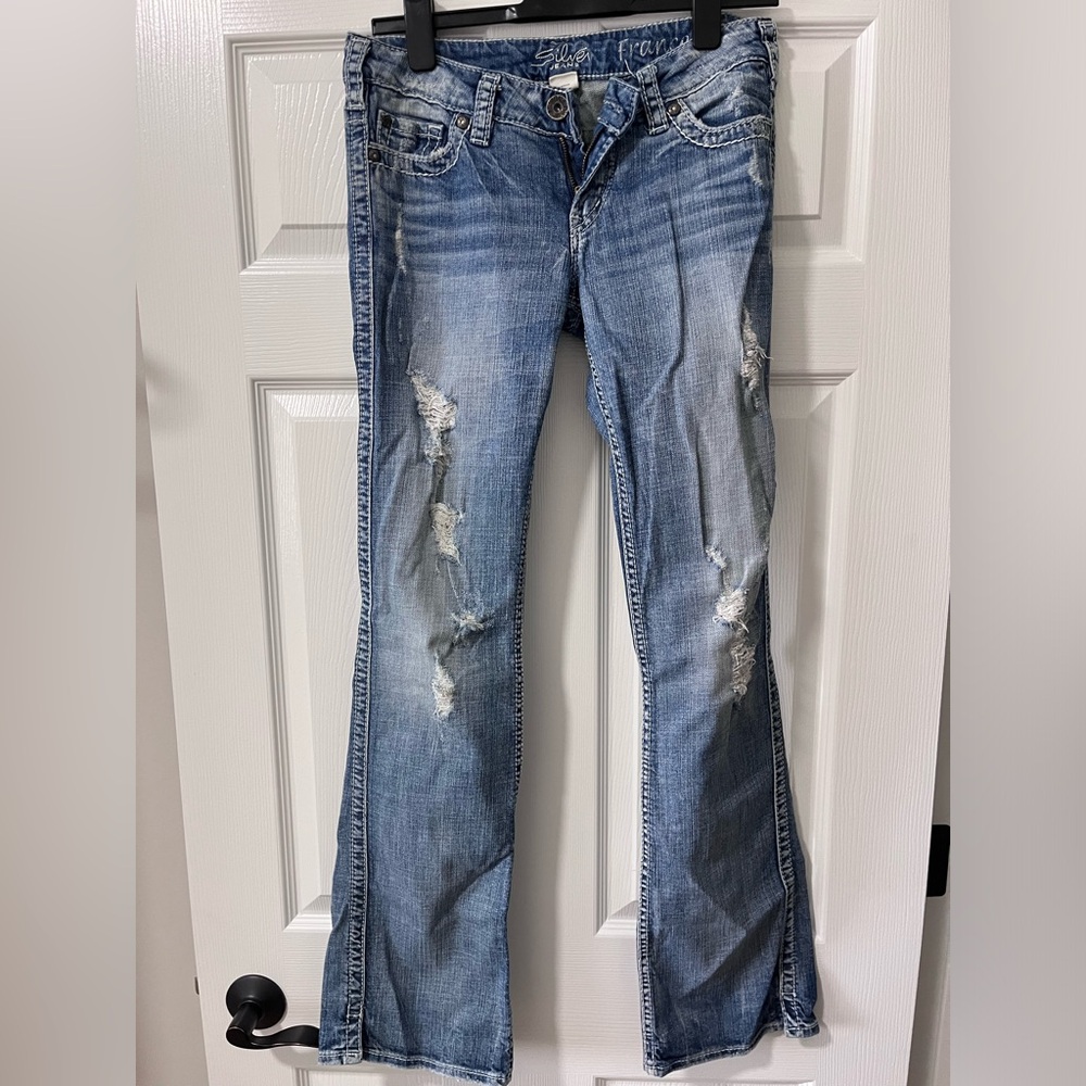 Silver boot cut Francis 28 w/ 33 L - Picture 8 of 9
